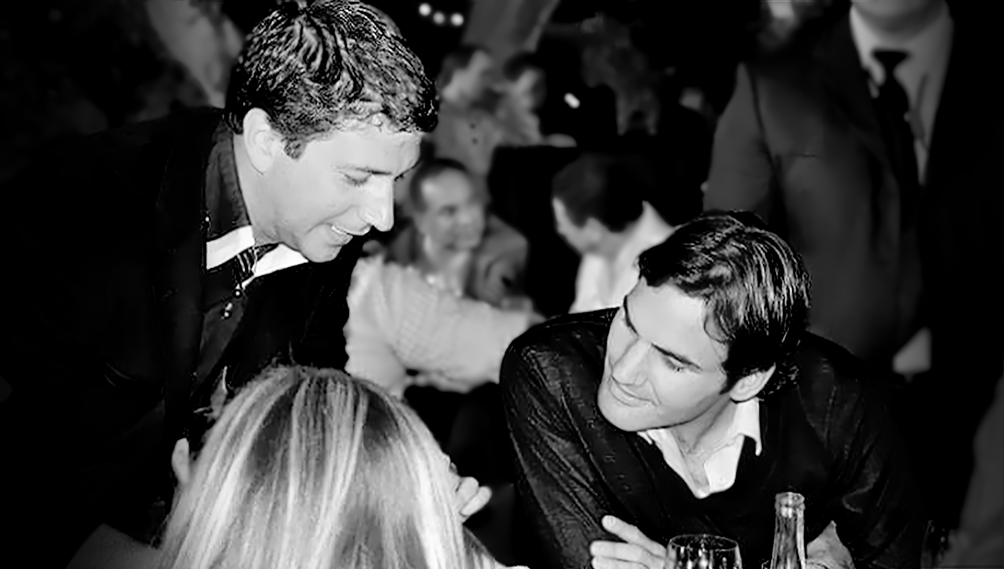 Felipe Scherson with Roger Federer