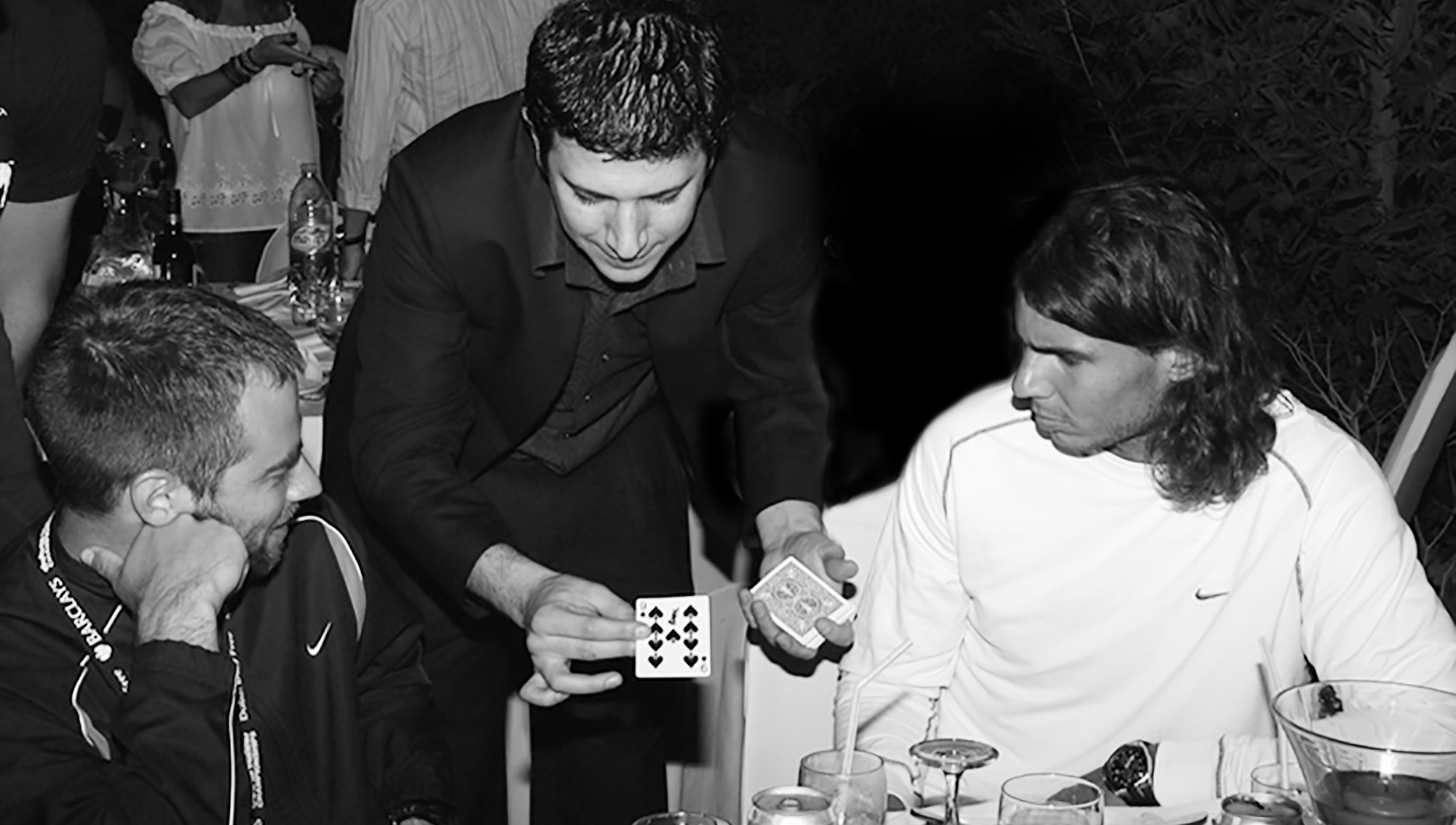 Felipe Scherson with Rafael Nadal
